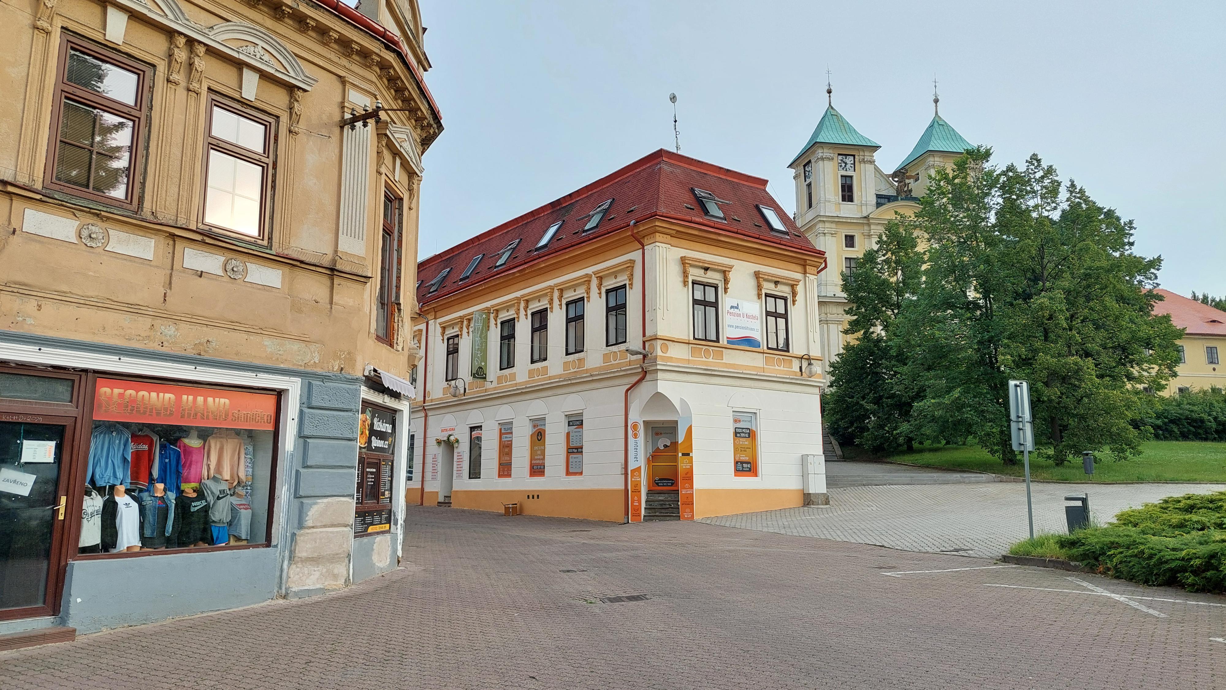 Penzion u Kostela a okolí Krušných hor